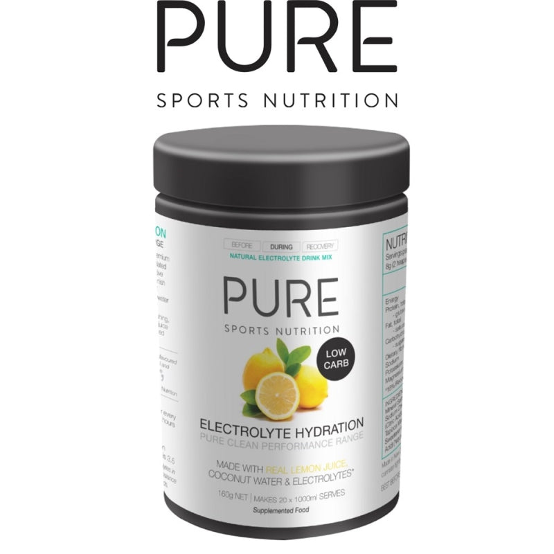 Pure Electrolyte Hydration Low Carb 160G Tub