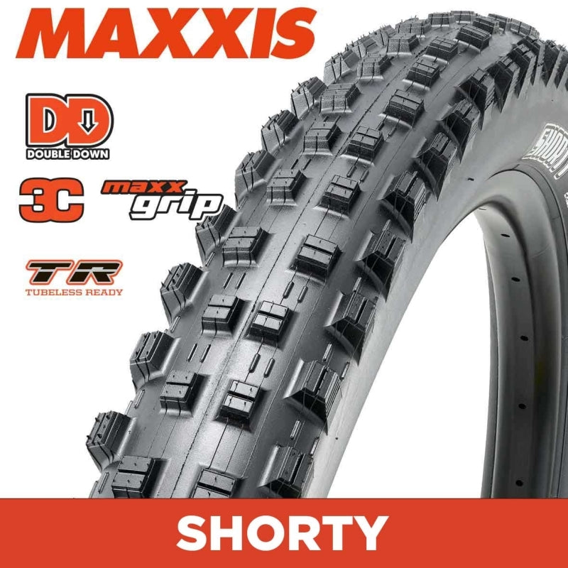 Maxxis Shorty 29 X 2.40WT 3CT Exo TR Fold 60TPI Tyre