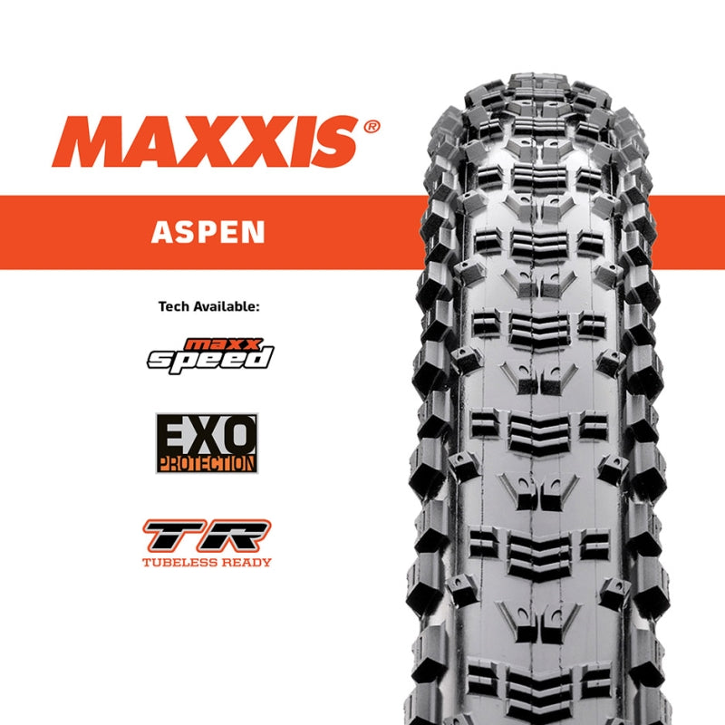 Maxxis Aspen 29 Exo TR 3C New Maxxspeed 120TPI E-25 Tyre