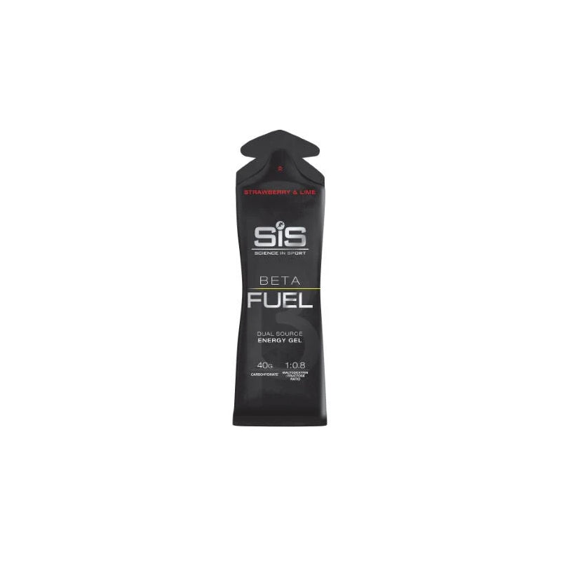 Sis Nutrition Sis Beta Fuel Dual Source Energy Gel - Strawberry & Lime