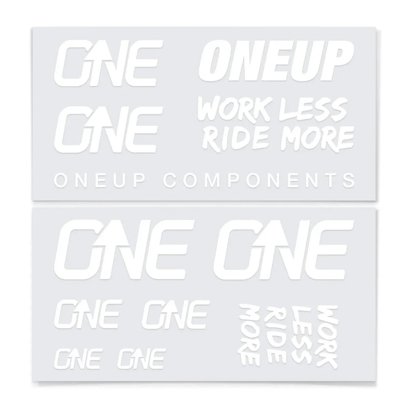 Oneup Decal Kit - White