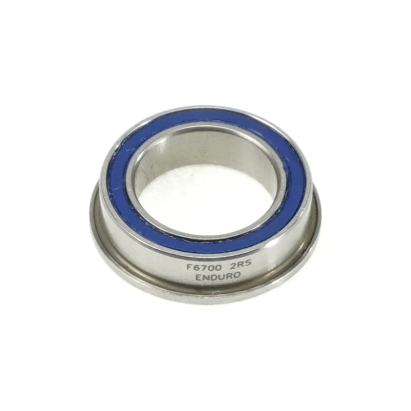 Enduro Bearings Flanged Bearing ABEC3 F6700 2RS 10 X 15/16 X 4 MM