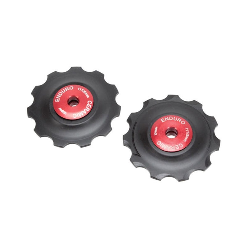 Enduro Bearings Enduro XD-15 Jockey Wheel Set - Shimano 11SP Black