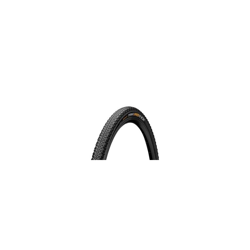 Continental Terra Speed Tubeless Ready Protection Folding Tyre 650B X 40 Black / Black
