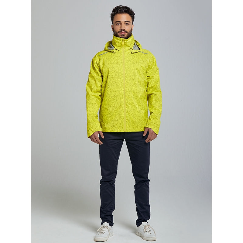Basil Skane Hi-vis Bicycle Rain Jacket