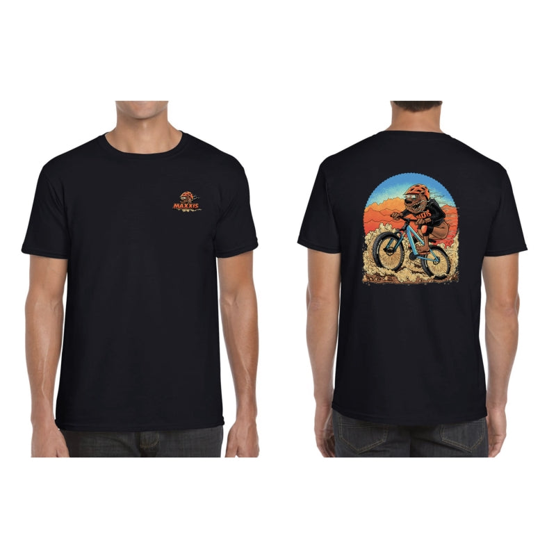 Maxxis Mad Bear T-shirt Black Large