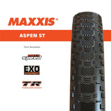 Maxxis Aspen ST 29 Exo TR New Maxxspeed 170TPI E-25 Tyre