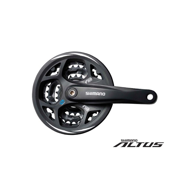 Shimano Altus FC-M311 Front Crankset 42-32-22 W/cg