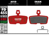 Galfer E-bike (purple) Brake Pad Avid Code R (11-)