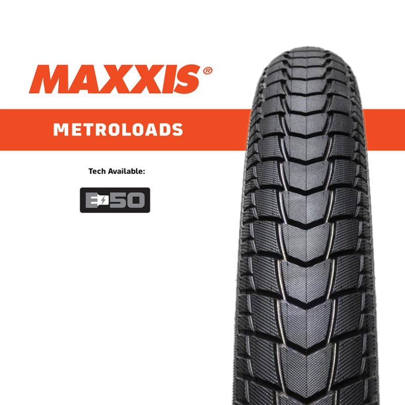 Maxxis Metroloads 20 4S RI + Ref Wire 60TPI E-50 Wire 60TPI Tyre