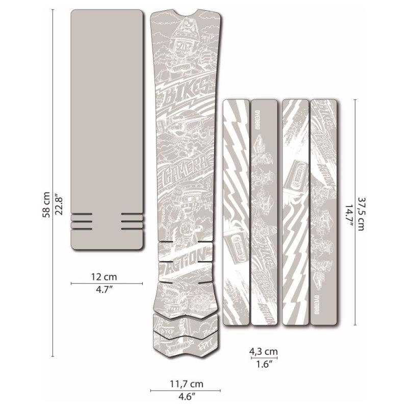 Dyedbro E-bike Frame Protection Wrap