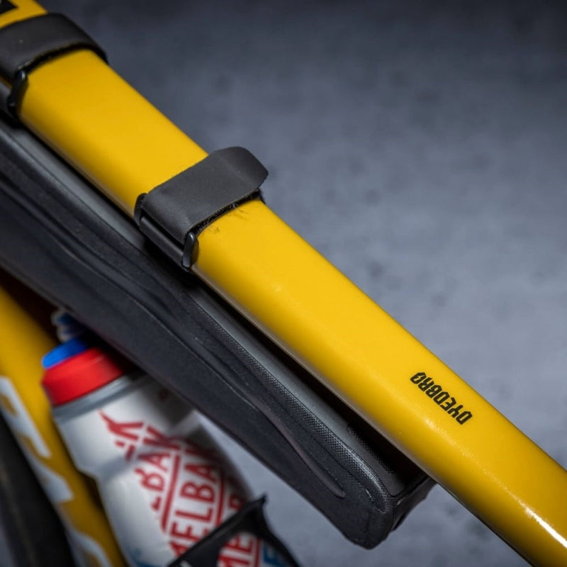 Dyedbro Frame Protection Wrap Gravel Clear Black Gloss Clear Black Gloss Frame Protection Wrap Gravel