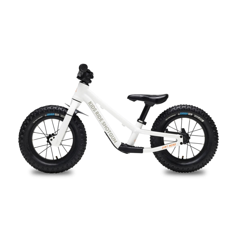Kids Ride Shotgun Dirt Hero Balance Bike 12INCH ( No Brake)