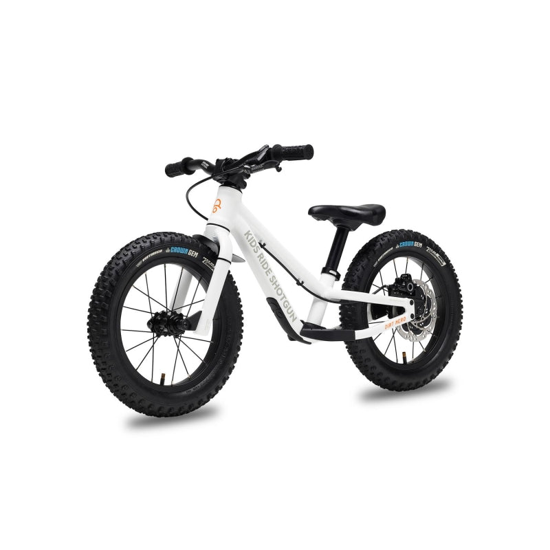 Kids Ride Shotgun Dirt Hero Balance Bike 14INCH + Hydro Disc Brake