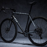 Dyedbro Frame Protection Wrap Gravel Old School Tattoo White Old School Tattoo White Frame Protection Wrap G