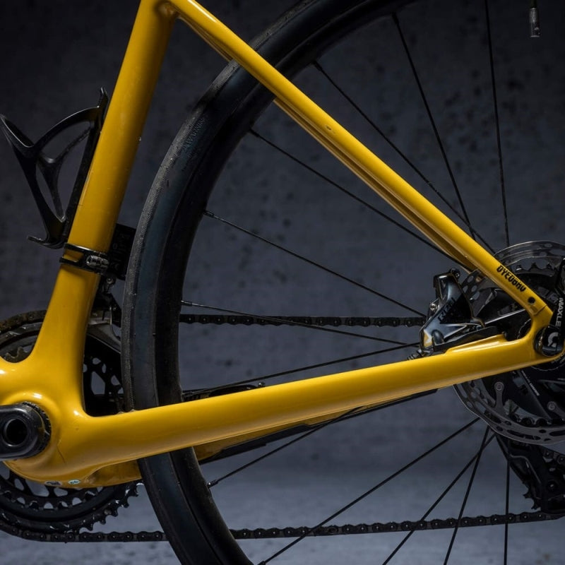 Dyedbro Frame Protection Wrap Gravel Clear Black Gloss Clear Black Gloss Frame Protection Wrap Gravel