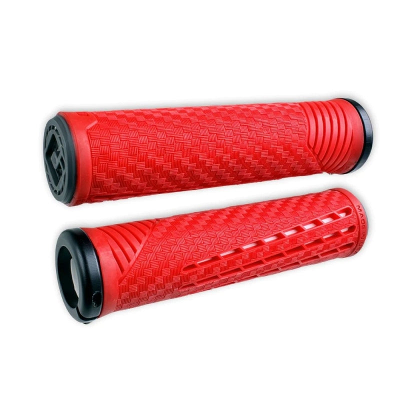 Odi Mtb Bmx CF Lock On Grip V2.1 135MM Red / White 135MM Red / White CF Lock On Grip V2.1