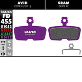 Galfer E-bike (purple) Brake Pad Avid Code R (11-)