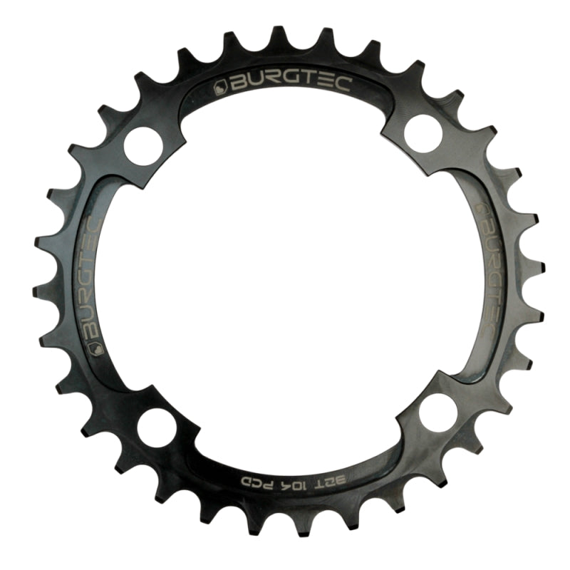 Burgtec Thick-thin Chainring 104MM Bcd 36T Black 36T