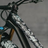 Dyedbro Frame Protection Wrap Old School Tattoo White Old School Tattoo White Frame Protection Wrap