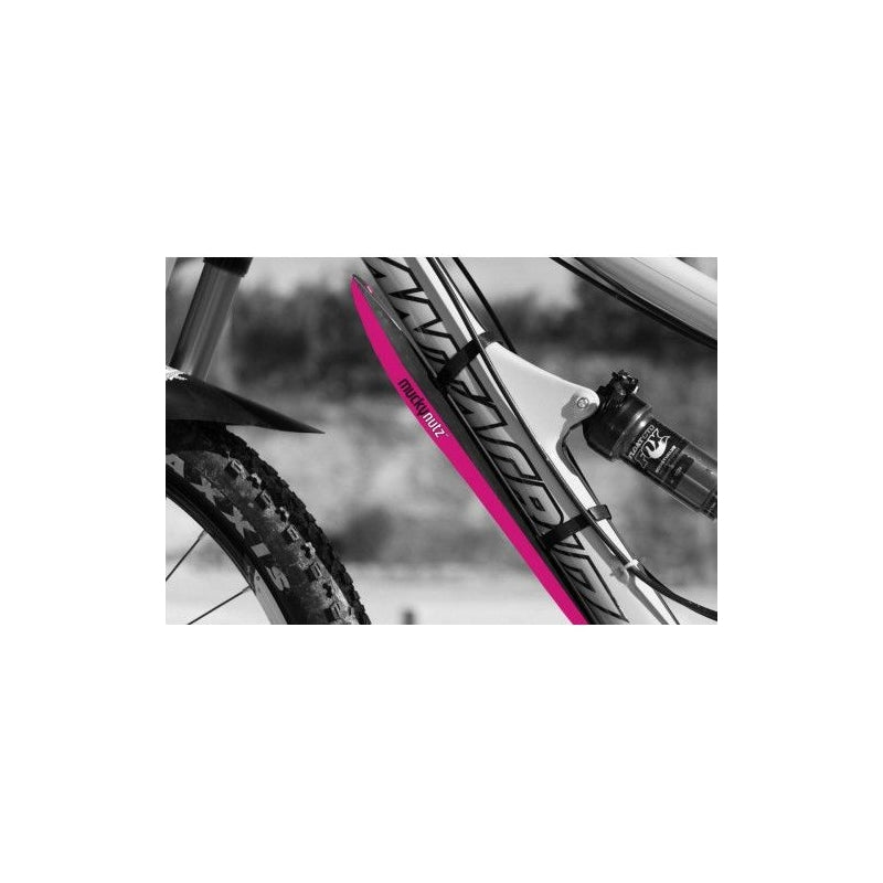 Mucky Nutz Guard Gut Fender Downtube Magenta