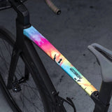 Dyedbro Frame Protection Wrap Tie Dye Colors Tie Dye Colors Frame Protection Wrap